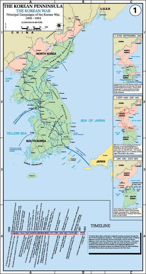 Korean War Map