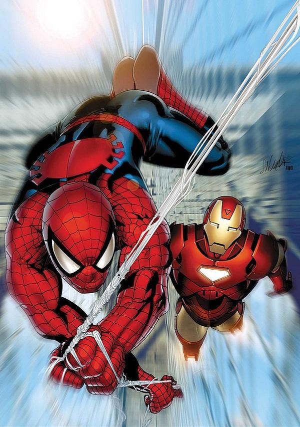 Iron Man and Spider-Man